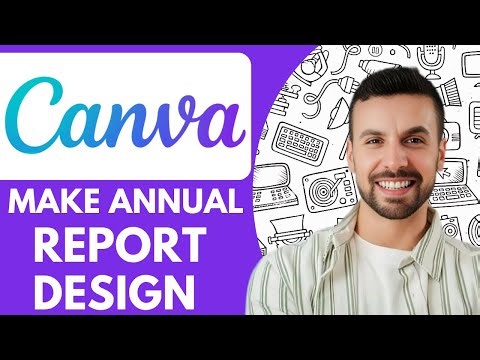 How to Make Annual Report Design with Canva - 2025 (NEW METHOD)