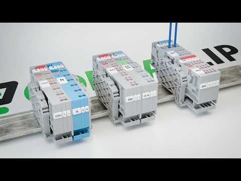 Push-in potential distribution terminals PPVK EN