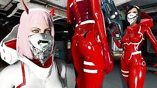 Video :: ZEROTWO WITH AHEGAO FACE ZeroTwo Outfit - Fallout 4 Mod Review Episode 140