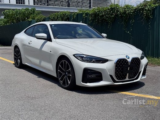 Recon 2021 BLACK INT 360CAM POWER BOOT APPLE CAR PLAY BSM LED LIGHT PRE CRASH G22 BMW 420i Coupe 2.0 M Sport UNREG - Carlist.my