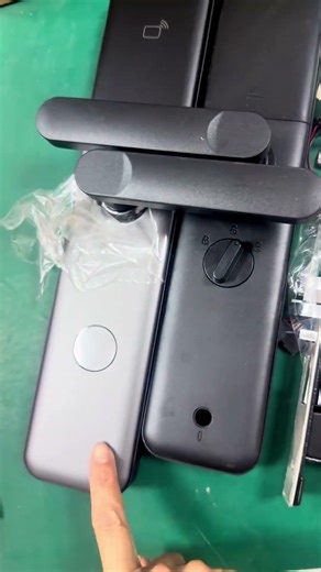 Pulmos digital card door lock PLS-WX01 black/grey