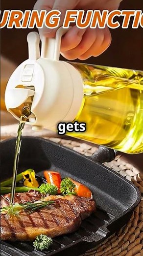 YARRAMATE Oil Sprayer - The Ultimate 2 in 1 Olive Oil Dispenser for Healthy Cooking!