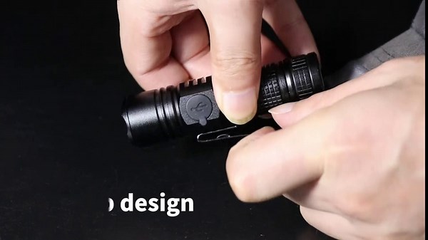 Mini LED Flashlights 1000 High Lumens Rechargeable Super Bright Pocket EDC Flashlight 3 Modes Small Magnetic Handheld Powerful Zoomable Flash Light with Clip Torch for Camping Hiking Fishing