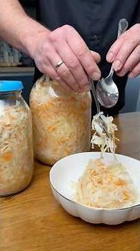 Рецепт самой полезной квашеной капусты #капуста #кулинария #еда