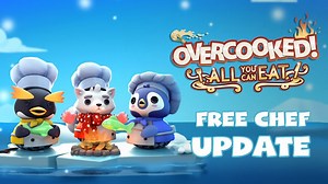 新シェフや代替スキンを導入する「Overcooked! All You Can Eat」の冬アップデート“Winter Chef Update”が配信、新トレーラーも