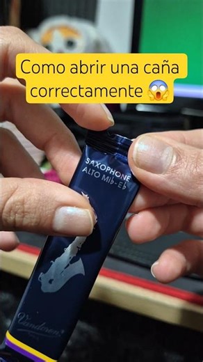 Como ABRIR un sobre de caña nueva 🎷