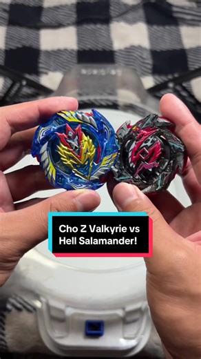 Cho Z Valkyrie vs Hell Salamander😳🔥 #beyblade #beybladeburst #beybladex #fyp #fypシ
