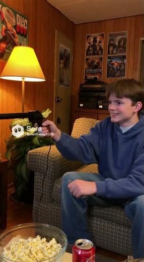 nintendo gun with hitman 4 Sora AI