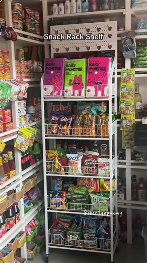 Creative Snack Rack Shelf Ideas for Your Kitchen