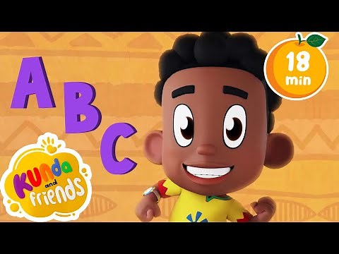 The ABC Song + More Fun & Educational Kids Songs | Kunda & Friends Nursery Rhymes | Kids Cartoons