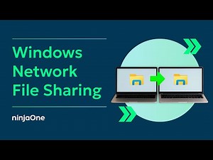 How to Share Files and Folders Over a Network in Windows (w/ SCREEN RECORDING)