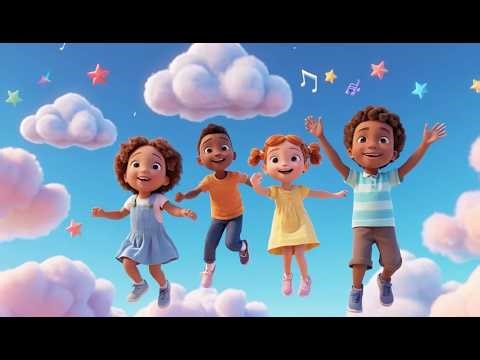 Happy Cloud Song ☁️🎵 1 | Kids Nursery Rhymes | Fun & Interactive Song for Toddlers & Preschool