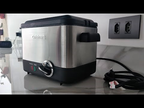CUISNART CDF-100 Deep Fryer - Brushed Stainless Seteel
