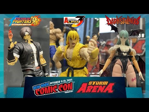 New York Comic Con NYCC 2025 - Lançamentos Storm Arena / Storm Collectibles Booth Tour
