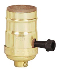 Cooper-Eagle 925ABD-BOX 3-Way Turn Knob Lamp Holder