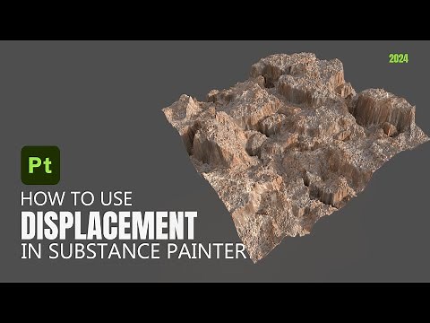 Master Displacement in Substance Painter for 3D Textures!