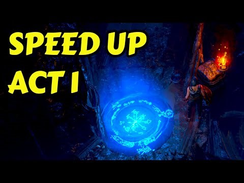 How to clear Act 1 FASTER | PoE Beginner Guide