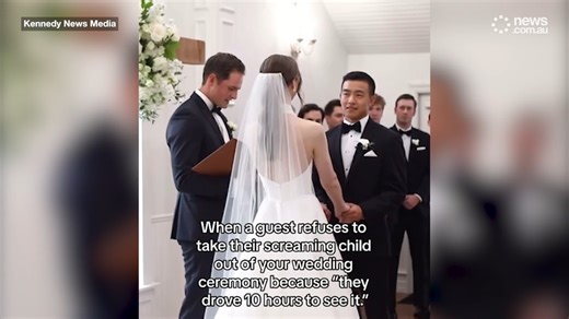 Bride's horror at guest's 'disrespectful' act