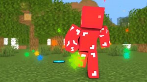 我的世界：Him重新装备了TNT能量印记，成功消灭了所有彩虹小人！_哔哩哔哩bilibili_我的世界