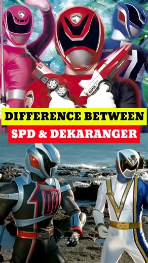 The Hidden Difference Between SPD and Dekaranger