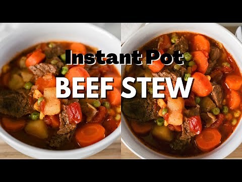 Cozy Instant Pot Vegetable Beef Soup | Classic & Delicious Beef Stew Recipe