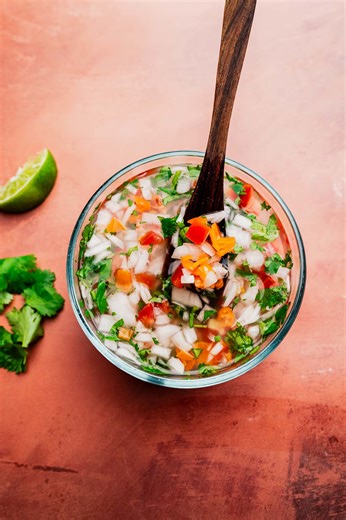 Aji picante: Fresh Colombian hot sauce