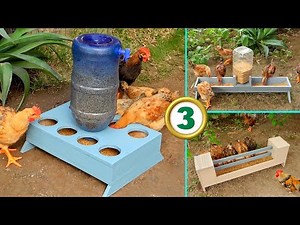 Top 3 most popular DIY chicken feeders & waterers ideas