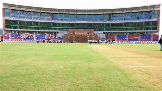 Bihar's new world-class International Cricket Stadium in Rajgir is officially open! Built at ₹633 Cr, this 40000 seater, 90 acre ground, inspired by the Sydney Cricket Ground, was inaugurated by Hon'ble CM Sri Nitish Kumar. | Bihar Foundation, Government of Bihar