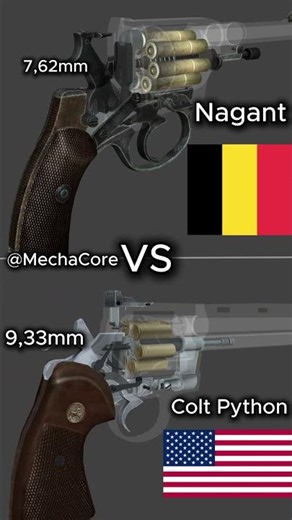 Nagant VS Colt Python ; Who is better?