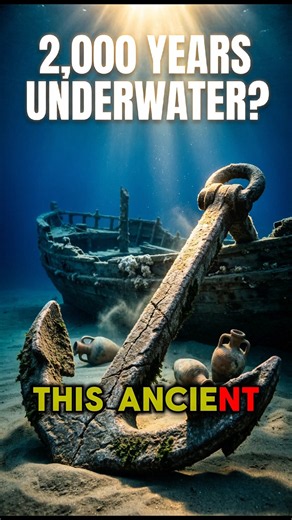 Ancient Anchors Found Beneath the Mediterranean#history #viral #trending #facts