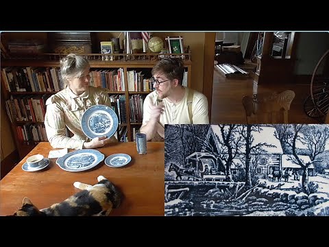 The Story of America Told by Currier & Ives Dishes (19th & 20th Century American History)