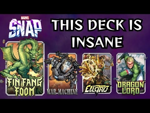 Heavy Assault – War Machine Deploys Fin Fang Foom | Marvel Snap Gameplay