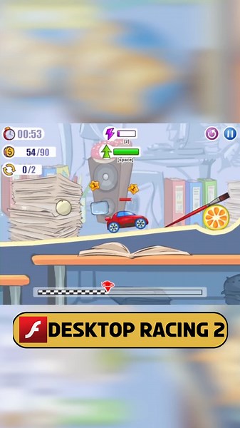 Desktop Racing 2: Nostalgic Flash Racing Game