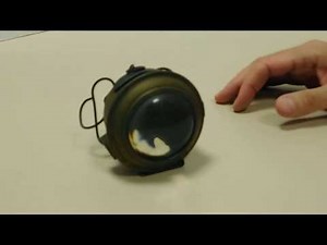 Antica lanterna da miniera