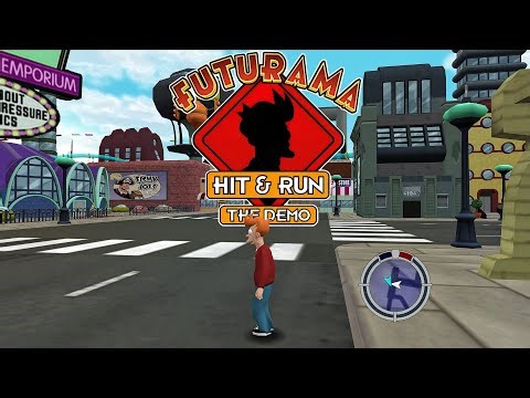 Futurama Hit & Run Demo: The Simpsons Hit & Run