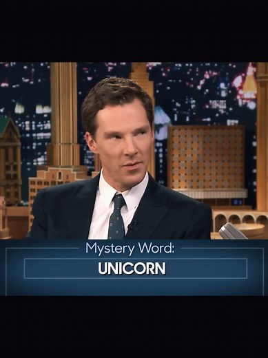 Benedict Cumberbatch on Jimmy Fallon's Three-Word Stories