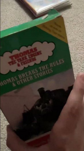 Thomas and friends: Thomas breaks the rules vhs (red vhs tape)