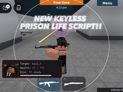 Keyless Prison Life Script | tags: #roblox #prisonlife #aimbot #delta #viral