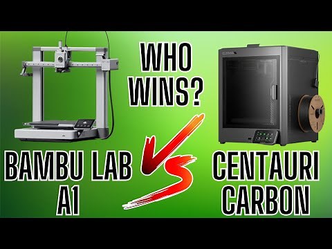 Elegoo Centauri Carbon vs. Bambu Lab A1: 3D Print Quality Comparison
