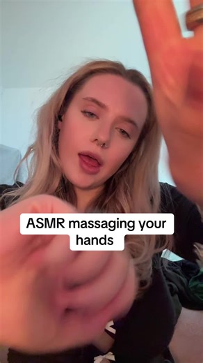 ASMR massaging your hands #asmr #relaxing #asmrhairplay