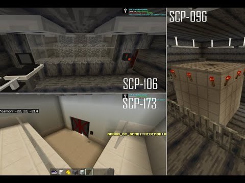 I built the SCP FOUNDATION in MINECRAFT! (20+ SCPs) | MCPE Build
