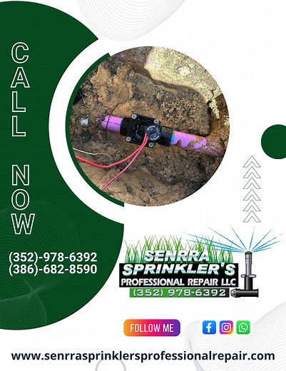 Don't let your lawn dry out!  At Senrra Sprinkler Services, we are...