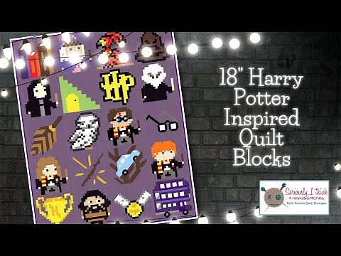 Harry Potter Inspired Quilt Block Tutorial