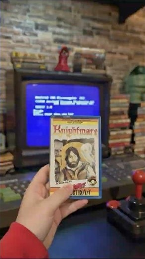 Playing KNIGHTMARE on the Amstrad CPC 464 like it's 1987 again