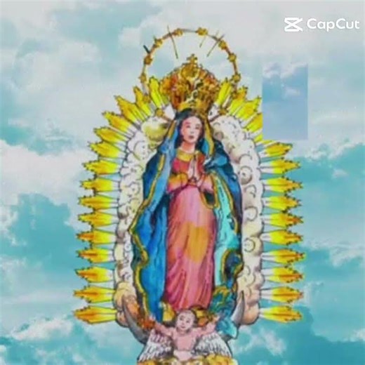 la virgen de Guadalupe de la santa fe de la vela cruz