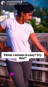 Can one minute of Zumba change your mood? When you start moving to music, your brain immediately releases feel-good chemicals like endorphins and dopamine. These chemicals are responsible for happiness, motivation, and stress relief. You don’t need a long workout for this response | zumbawithvithya