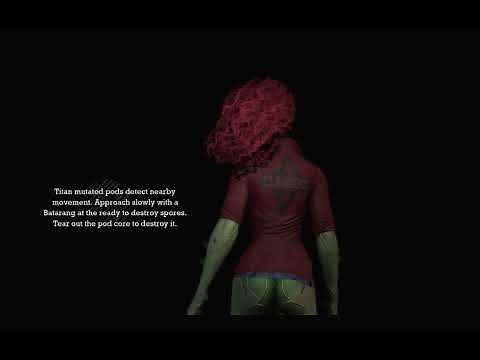 Batman Arkham Asylum Poison Ivy Death Taunts