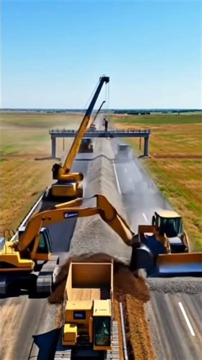 USA Interstate Highway Construction Timelapse | How a Massive American Freeway Is Built From Scratch