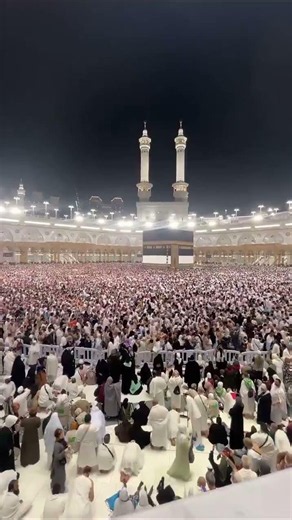Makkah Live Today 🕋 Breathtaking Night View from Masjid Al-Haram | Hajj & Umrah 2026 Live ✨