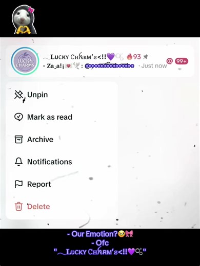 - 𝐎𝐮𝐫 𝐄𝐦𝐨𝐭𝐢𝐨𝐧? - 𝐎𝐟𝐜 𓂃𝐋υᥴкʏ 𝙲ʜꫝʀᴍ’𝚜